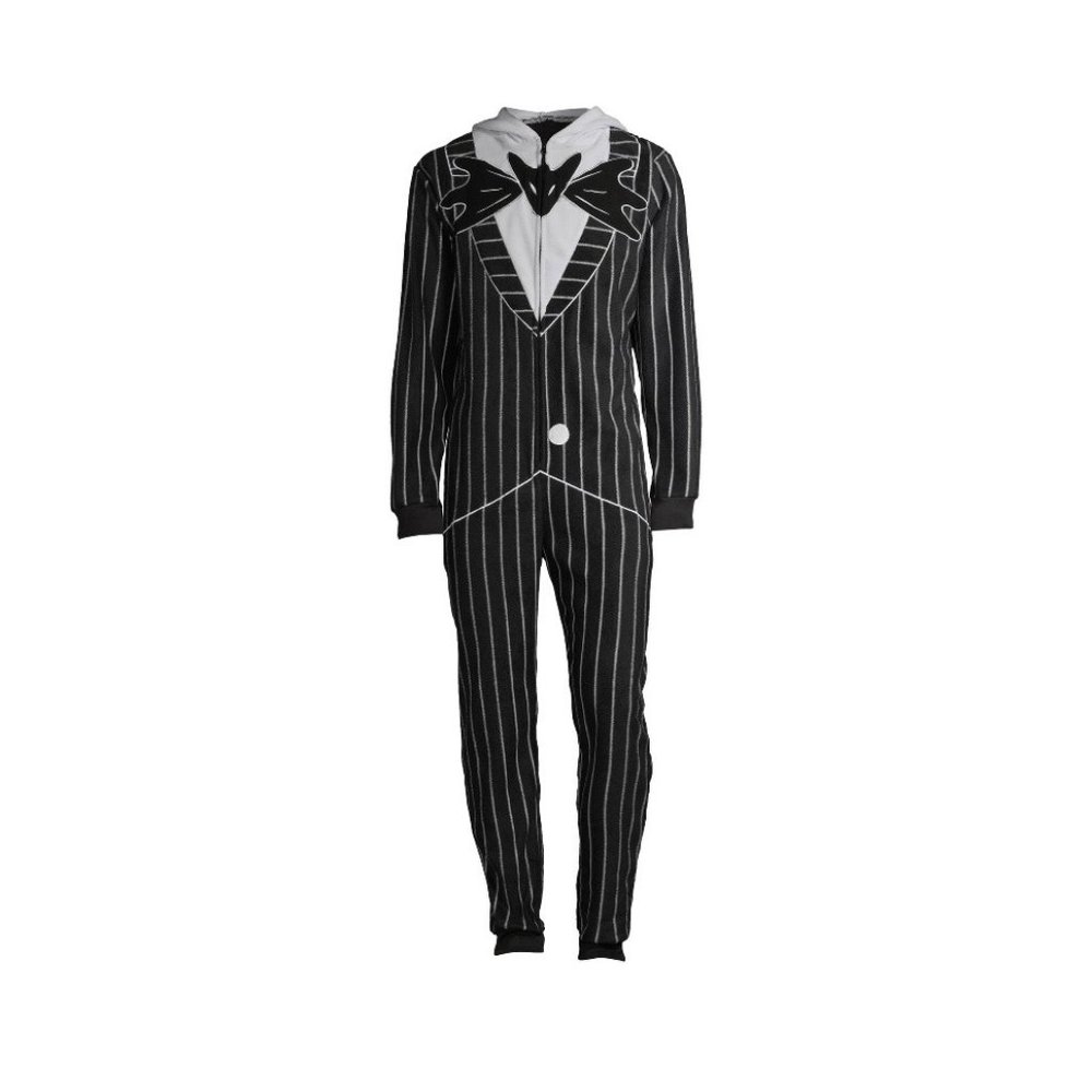 Disney Nightmare Before Christmas Jack Pajamas Union Suit Onesie One Piece Unise